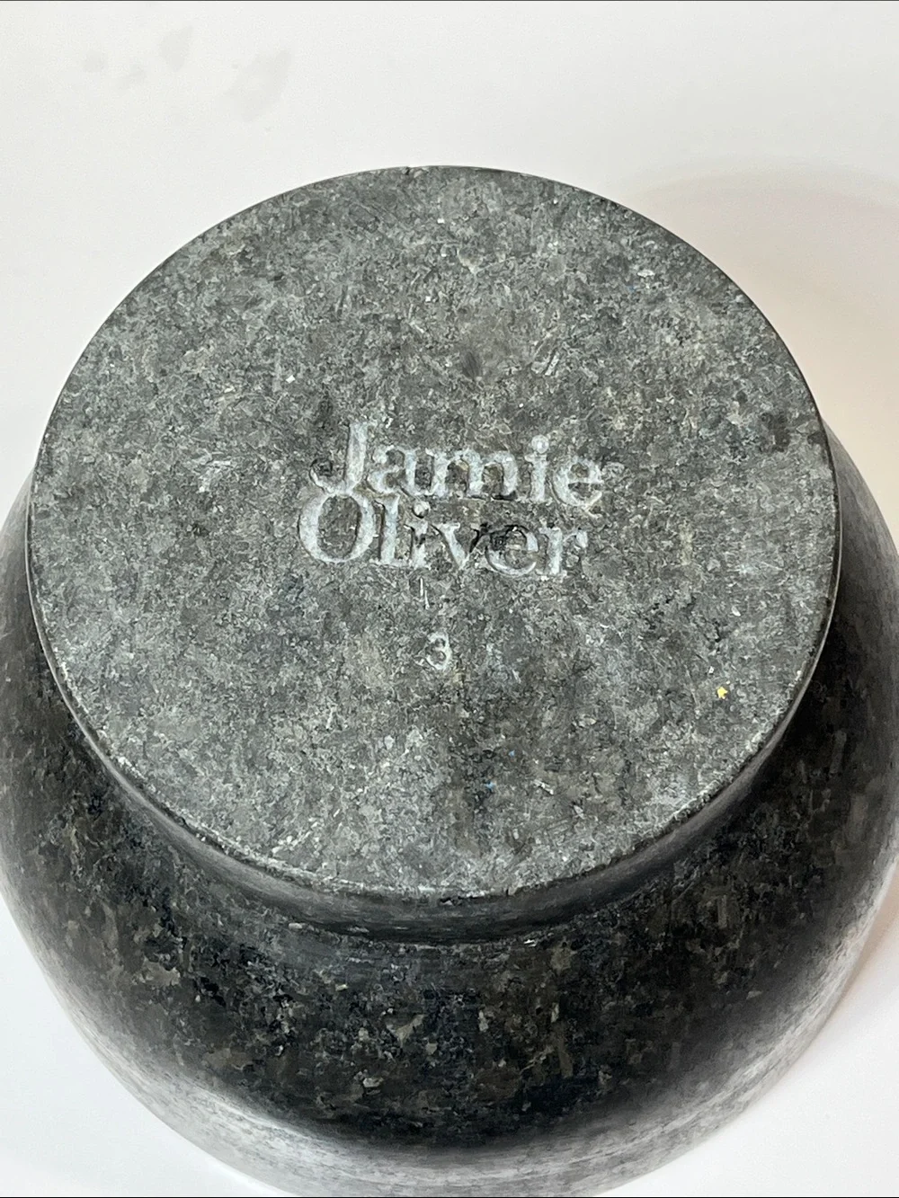 Jamie Oliver by Tefal Solid Granite Stone Mortar & Pestle 6